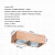 A PEDIDO /// PLAFON BOX - AMAIA - MADERA PARAISO 2 LUCES - comprar online