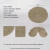 Imagen de INDIVIDUAL - FERROL - CIRCULAR POSA PLATO SEAGRASS