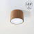 PLAFON - MOYO MEDIANO 13x10 - MADERA TORNEADA LUZ CALIDA