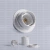 PACK X10 /// PORTALAMPARA PVC BLANCO ROSCA EXTERIOR E27 - comprar online
