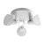 PLAFON SPOT 3 LUCES BASE OVALDA TULIPA VIDRIO en internet