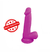Consolador 100% Silicona Purple Junior 14,5 x 3,5 cm - comprar online