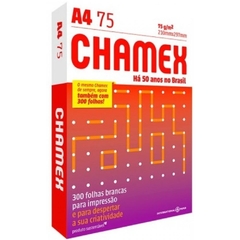 Papel A4 Chamex 75g 300 Folhas