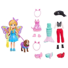 Polly Pocket Kit Cachorro Fantasias Combinadas Mattel