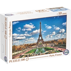 Quebra Cabeça Puzzle 500 Pçs Paris França - comprar online
