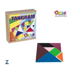 Tangram Mdf 70 Pcs Carlu - comprar online