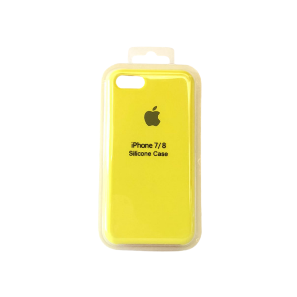 Funda iPhone 7/8 amarilla - kiut tecnostore online