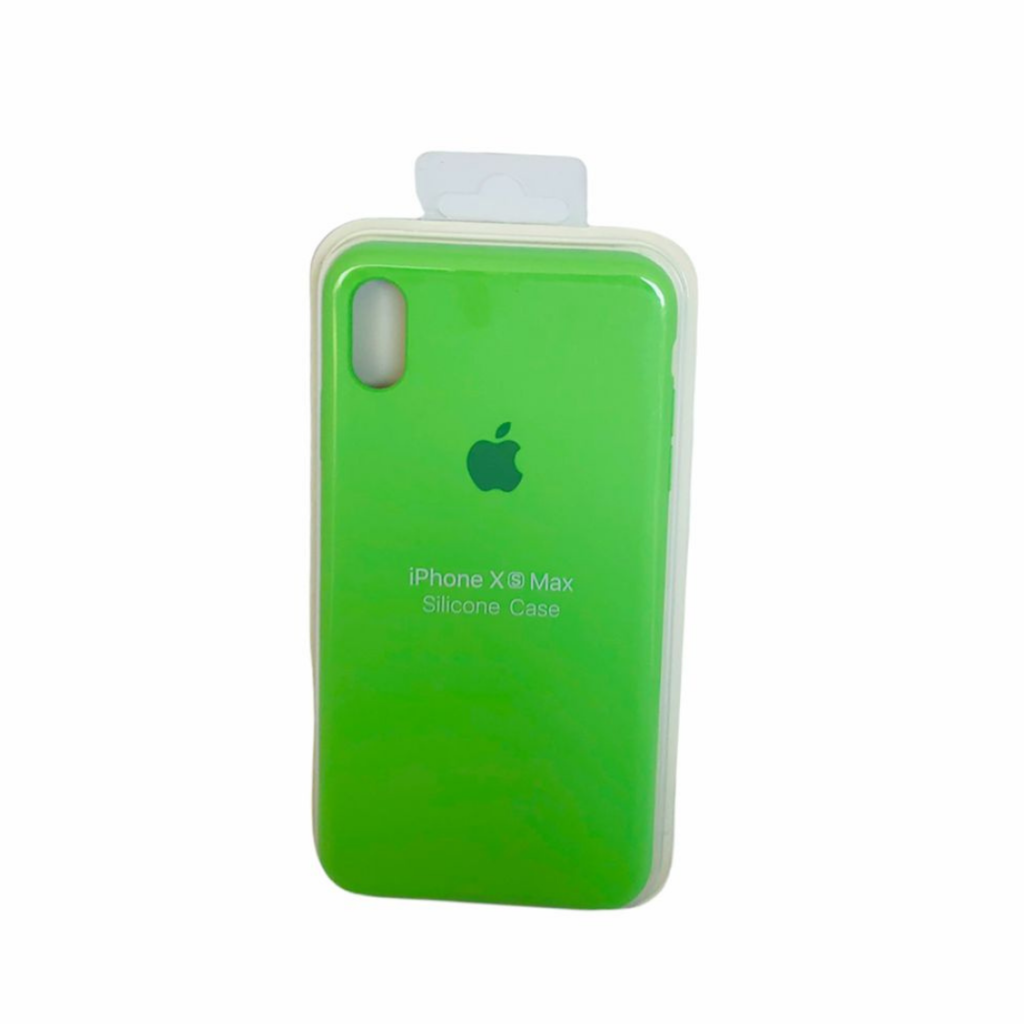 Funda iPhone XS Max Verde Fluo - kiut tecnostore online