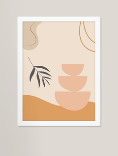 Quadro decorativo - formas abstratas 
