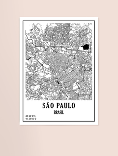 Coleção Mapas - São Paulo - Almai Store