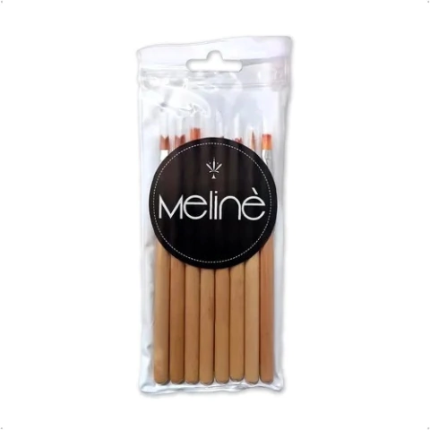 Meline - Kit de Pinceles Decoracion (8 Unidades)