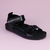 SANDALIA M.OFFICER PRETA COD DS1020 - comprar online