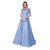 Vestido De Festa Kiara Azul Serenity 2 - comprar online