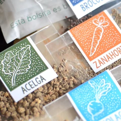 Combo de semillas para todo el año - 50 bolsitas individuales - tienda online