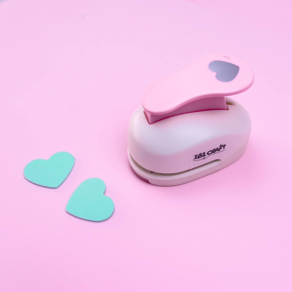 Perforadora para Goma Eva y Cartón 38mm Corazón Ibi Craft