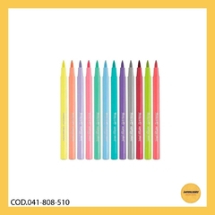 Marcador Markana Pastel Lettering - Estuche x12 - comprar online