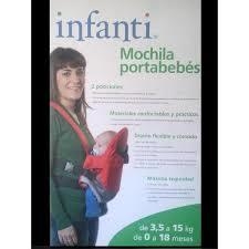 Mochila Portabebe Infanti - Comprar en Aldea Bebé