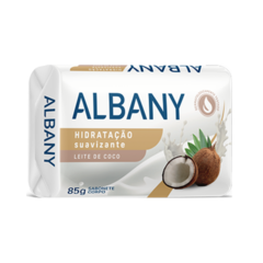 Sabonete Albany Hidratação Suavizante Leite de Coco - 85g