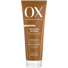 Shampoo OX Nutrição Intensa 200ml