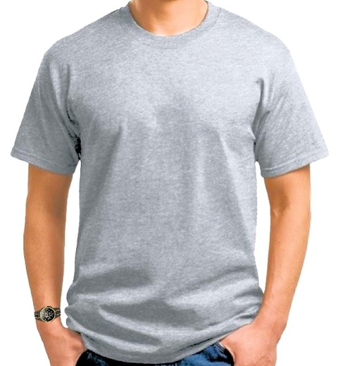 mockup camisa cinza mescla