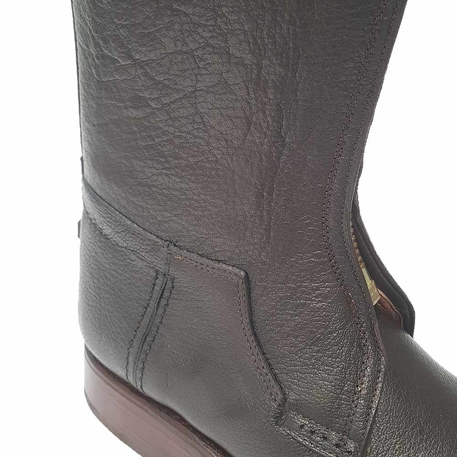 Bota de Polo con Cuero de Búfalo