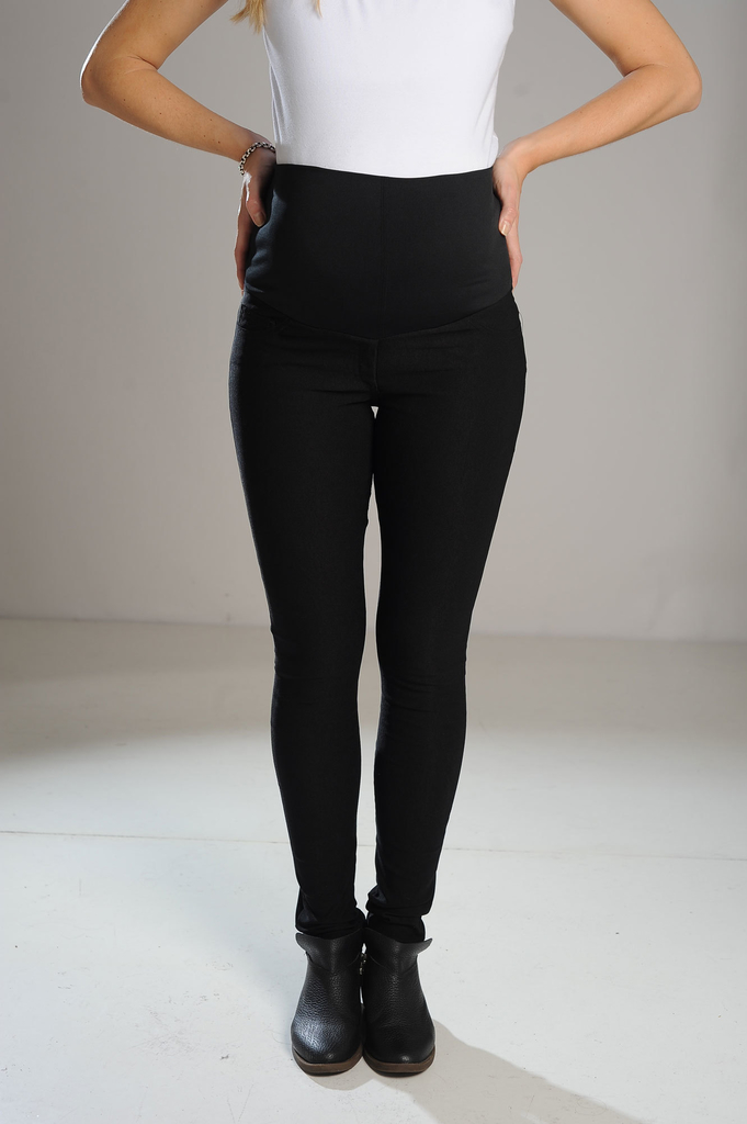 Pantalón en tela de Bengalina con Spandex