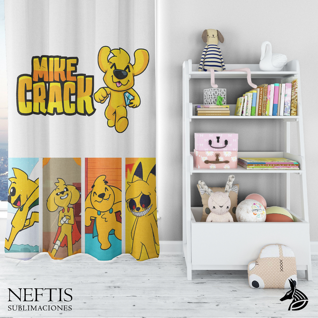 Mikecrack - Cortina de Ambiente - Neftis Sublimaciones Mikecrack - Cortina de Ambiente - Neftis Sublimaciones