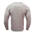 BUZO CUELLO REDONDO CANTERBURY RUSTICO EMBROIDERY GRIS MELANGE - KAPHO DEPORTES