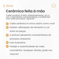 COPO DE CERÂMICA VERDE LAVANDA na internet