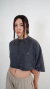 BASKET CROP GRIS - tienda online