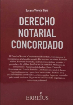 SIERZ - DERECHO NOTARIAL CONCORDADO