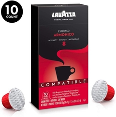 Café en capsulas Armónico Lavazza Compatible Nespresso X 10 Unidades
