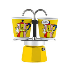 Cafetera Bialetti Set mini Lichtenstein - Amarilla - comprar online