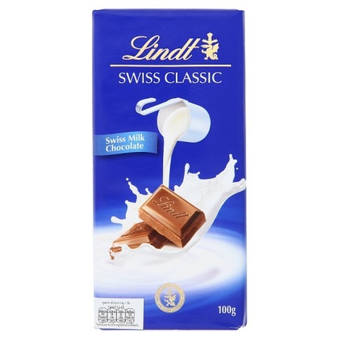 Chocolate Lindt Swiss Classic Leche 100g