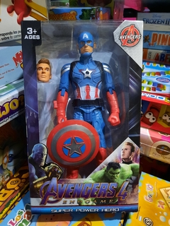 Muñeco Avengers Capitán América 28 cm
