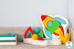 Rompecabeza puzzle Viaje al espacio 9 pz