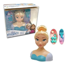 Cabeza Para Peinar Estilos De Cabello Original Elsa Frozen