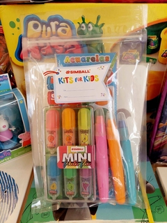 Kits for kids acuarelas y mini frutas