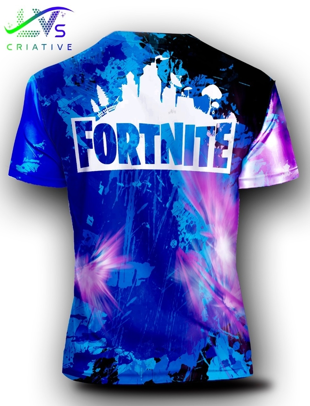 Camisa Camiseta Fortnite Game Estampa Total Personalizado FTN1