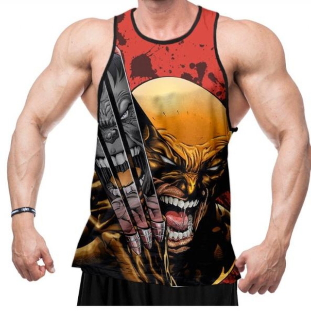Camisa Camiseta Wolverine x Hulk Estampa Total Personalizado XMN1