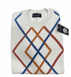 Sweater Bossa Con Rombos Bugato (7195)
