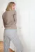 PANTALÓN LOUMARIN BLANCO Y GRIS - UNISEX en internet