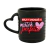 Caneca Alça Coração Match Perfeito Preta 360ml