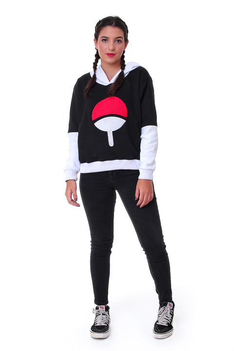moletom com capuz uchiha