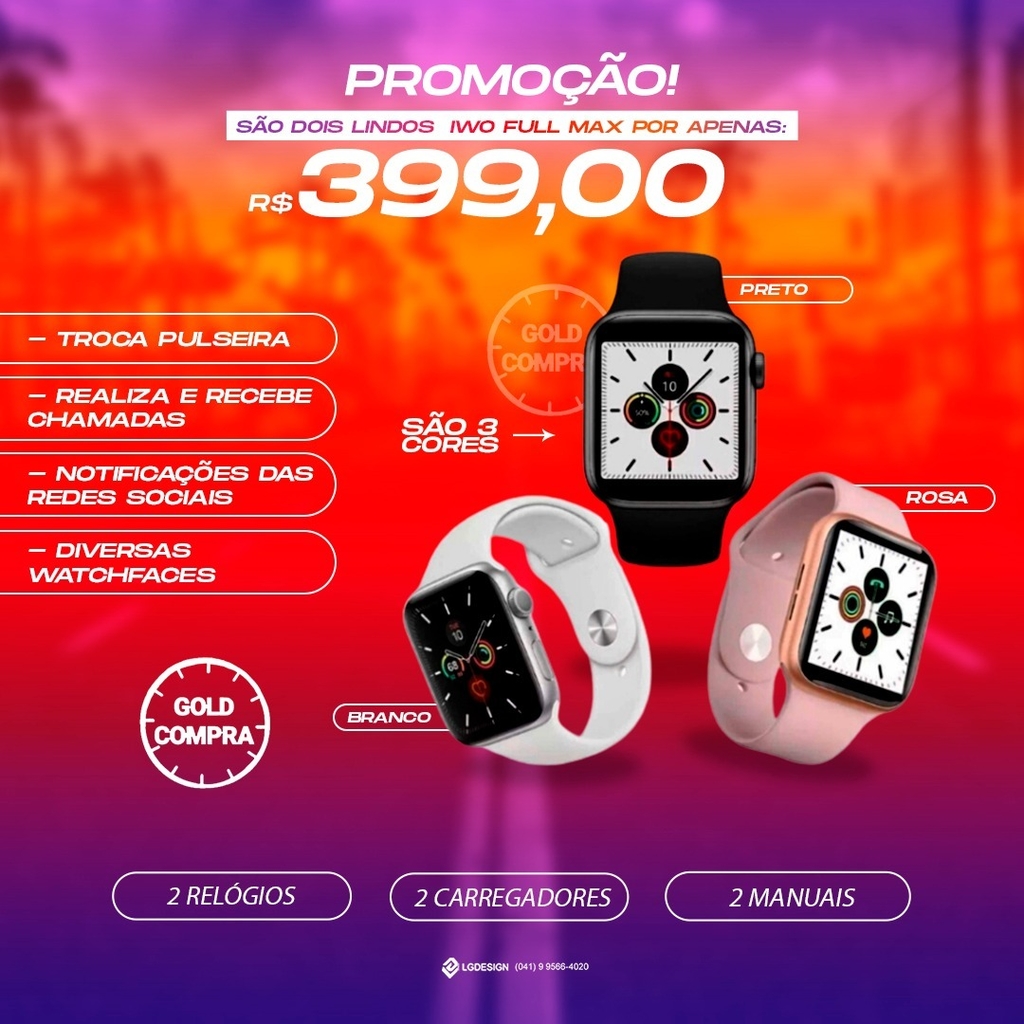 smartwatch iwo 6 full max