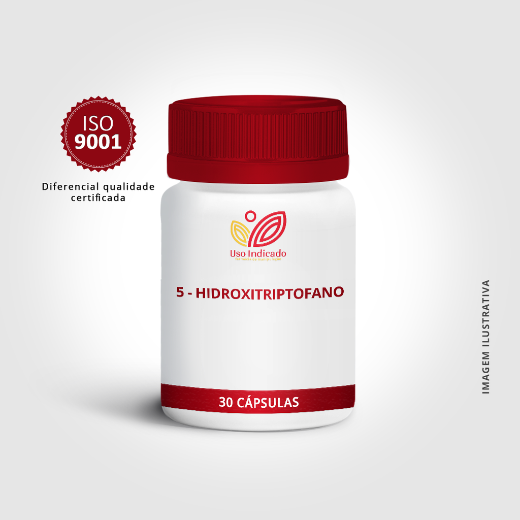 5- HIDROXITRIPTOFANO 100MG - 30 cápsulas