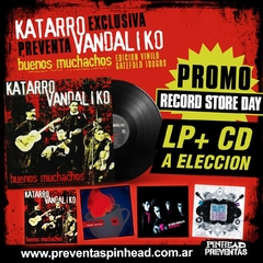 PACK KATARRO VANDALIKO LP Buenos Muchachos + CD a Eleccion - comprar online
