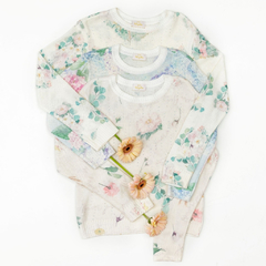 Blusa Infantil Feminina em Linha Tricot Estampada - Marca Luluzinha - Frente