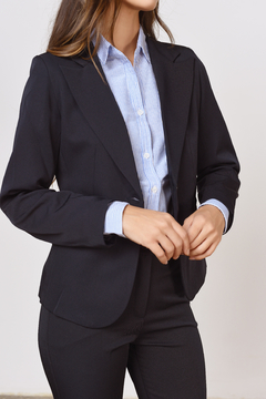 Blazer dama azul - tienda online