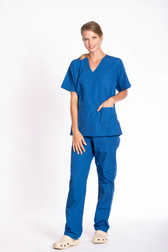 Ambo médico unisex azul francia en internet